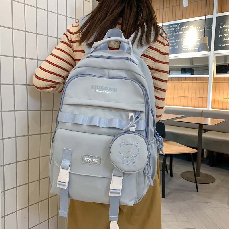 พร้อมส่ง-กระเป๋าเป้สะพายหลัง-กระเป๋านักเรียน-ลําลอง-จุของได้เยอะ-เรียบง่าย-สไตล์ญี่ปุ่น-สําหรับผู้ชาย-และผู้หญิง-นักเรียนมัธยมต้น