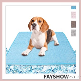 FAY Pet Cooling Mat Small Animal Moisture-proof Cool Ice Silk Cold Bed Dog Cat