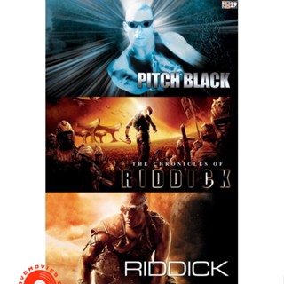 DVD Riddick ริดดิค ภาค 1-3 DVD Master พาย์ไทย (เสียง ไทย/อังกฤษ ซับ ไทย/อังกฤษ) DVD