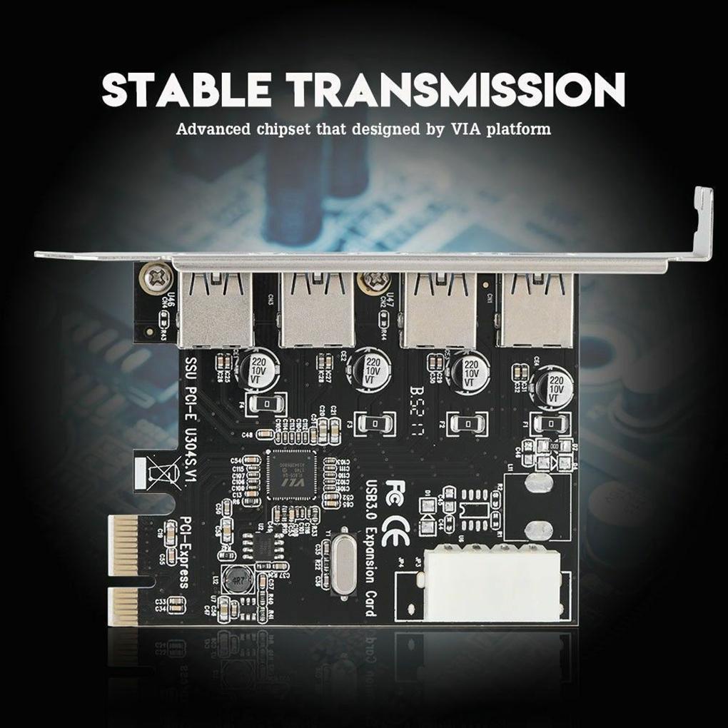 pci-e-to-usb-อะแดปเตอร์-4-พอร์ต-pci-e-to-usb-3-0-hub-อุปกรณ์เสริมคอมพิวเตอร์