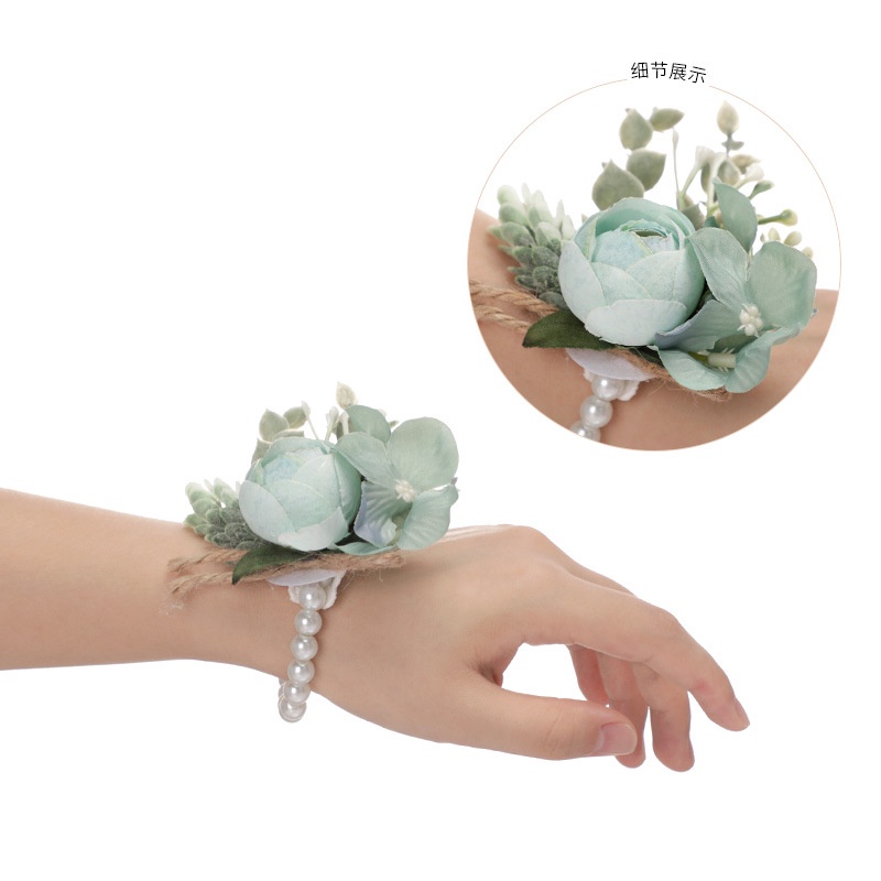 สร้อยข้อมือ-ประดับไข่มุกเทียม-รูปดอกกุหลาบ-สไตล์เกาหลี-สําหรับเพื่อนเจ้าสาว-งานแต่งงาน
