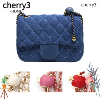 Cherry3 สายสะพายกระเป๋าหนัง คุณภาพสูง แบบเปลี่ยน