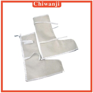 [Chiwanji] ผ้าใบครอบรองเท้าบูทเชื่อม ทนความร้อน และรอยขีดข่วน อเนกประสงค์ สําหรับงานเชื่อม 2 ชิ้น
