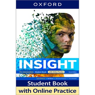 Bundanjai (หนังสือเรียนภาษาอังกฤษ Oxford) Insight 2nd ED Pre-Intermediate : Student Book with Online Practice (P)