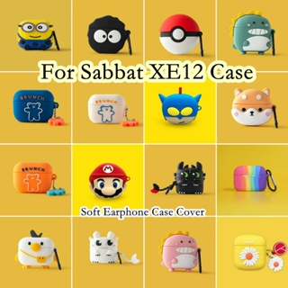 【Case Home】เคสหูฟัง แบบนิ่ม กันกระแทก ลายการ์ตูน สําหรับ Sabbat XE12 XE12