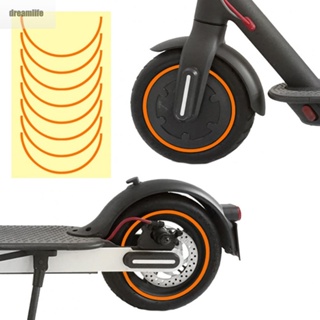 【DREAMLIFE】Sticker For M365 Pro Hubs PVC Protective Safe Scooter Wheel About 35x17cm