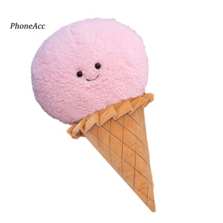 Phoneacc ตุ๊กตาไอศกรีม ขนปุยนุ่ม รูปการ์ตูนสัตว์น่ารัก หลากสี สําหรับตกแต่งบ้าน ของขวัญวันเกิด