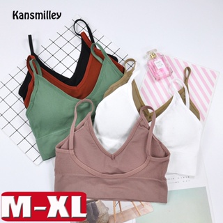 Kansmilley Bandeau ชุดชั้นใน ไร้รอยต่อ ใส่สบาย สําหรับผู้หญิง M L XL