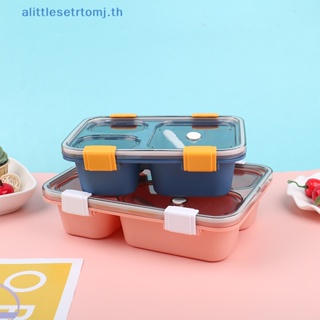 Alittlese กล่องอาหารกลางวัน เบนโตะ หลายช่อง สําหรับเก็บน้ําสลัด TH