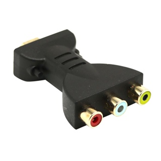 Flexible HDMI-Compatible To 3 RCA Video Audio AV Adapter Component Converter