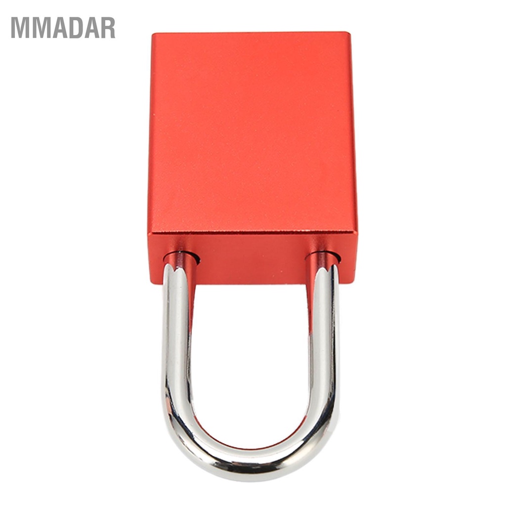 mmadar-กุญแจนิรภัย-38mm-red-anodizing-engineering-aluminium-alloy-lockout-tagout-lock-with-2-keys