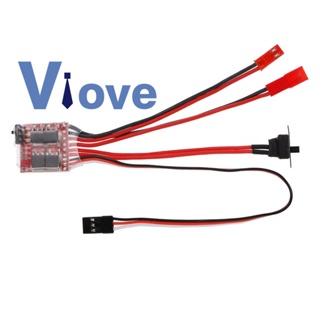 มอเตอร์ควบคุมความเร็วไฟฟ้า 30A 4.8-8.4V ESC สําหรับรถบังคับ WPL C14 C24 MN D90 MN99S