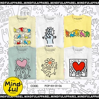 POP CULTURE INSPIRED K/E/I/T/H  H/A/R/I/N/G GRAPHIC TEES | MINDFUL APPAREL T-SHIRT_01