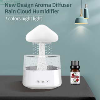 Rain Cloud Humidifier Essential Oil Diffuser Humidifiers 7 Colors Light Desk Fountain Relaxation Mood Water Drop Sound