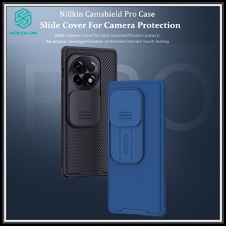 Nillkin เคสโทรศัพท์มือถือ TPU PC กันกระแทก ป้องกันเลนส์กล้อง หรูหรา สีดํา สีฟ้า สําหรับ OnePlus 11R One Plus Ace 2 5G CamShield Pro