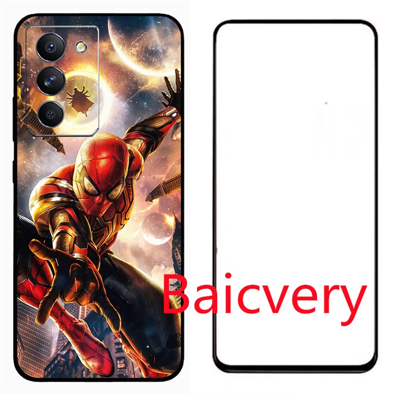 สําหรับ-the-avengers-spider-man-เคส-lenovo-legion-y70-เคส-ฟิล์มกระจกนิรภัย-เคสป้องกัน