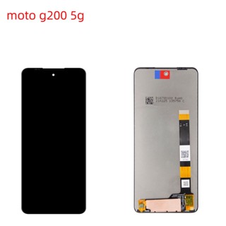 หน้าจอสัมผัส LCD สําหรับ Motorola Moto G200 5G G200