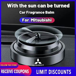 น้ําหอมปรับอากาศในรถยนต์ พลังงานแสงอาทิตย์ หมุนได้ คุณภาพสูง สําหรับ Mitsubishi Montero Sport Mirage Ad