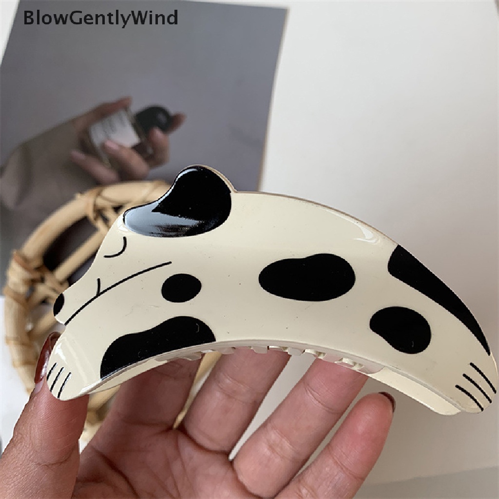 blowgentlywind-กิ๊บติดผม-รูปสุนัขดัลเมเชียนน่ารัก-ประดับพลอยเทียม