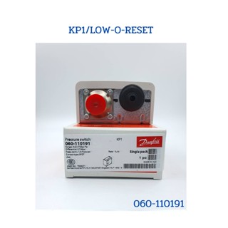 DANFOSS KP1 Low Pressure Control Auto-Reset 060-1101