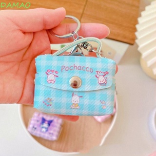 Damao กระเป๋าสตางค์ กระเป๋าใส่เหรียญ ลายการ์ตูนสุนัข Cinnamoroll น่ารัก แบบพกพา สําหรับเด็กผู้หญิง