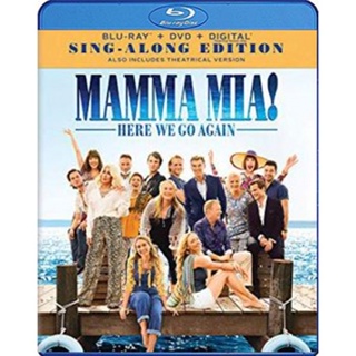 แผ่น Bluray หนังใหม่ Mamma Mia! Here We Go Again (2018) มามา มียา 2 (เสียง Eng | ซับ Eng/ ไทย) หนัง บลูเรย์