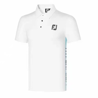 [FootJoy] เสื้อโปโลแขนสั้น แบบแห้งเร็ว เหมาะกับฤดูร้อน สําหรับผู้ชาย 2023