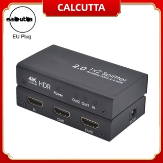 [calcutta] ตัวแปลงแยก HDMI 2.0 4K 60HZ 1x2 ความคมชัดสูง สําหรับวิดีโอ เสียง