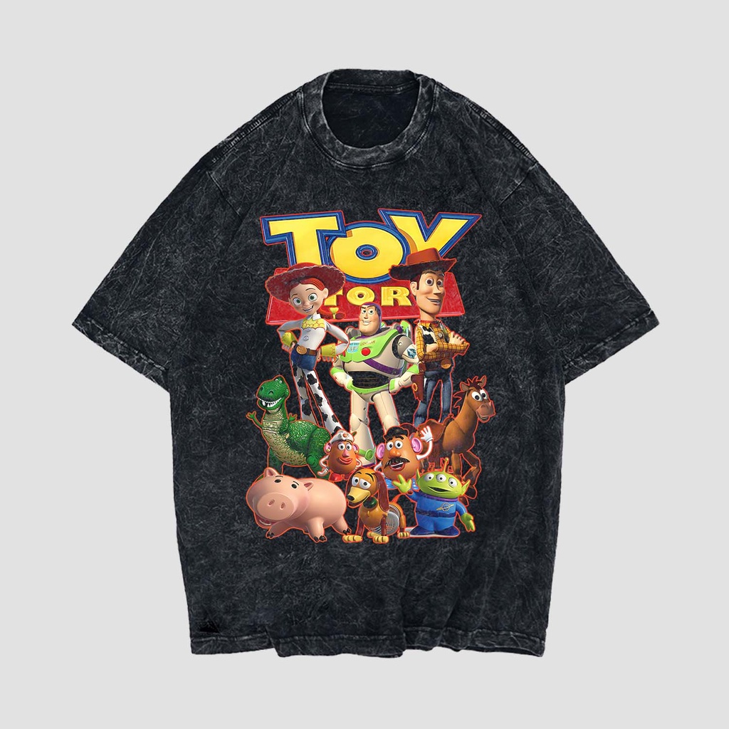 เสื้อยืด-ขนาดใหญ่-พิมพ์ลาย-disney-toy-story-โอเวอร์ไซซ์-ล้างสตอรี่ทอยสตอรี่