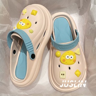 JUSLIN  รองเท้า รองเท้าแตะผู้หญิง อ่อนนุ่ม สไตล์เกาหลีฮ แฟชั่น สะดวกสบาย สุขภาพดี 2023ใหม่ 052209 พิเศษ Unique สไตล์เกาหลี Korean Style B21H0GW 37Z230910