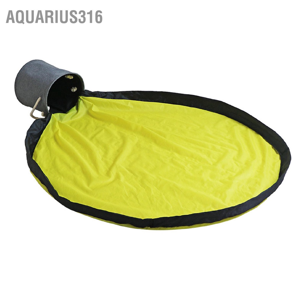 aquarius316-ที่เก็บของเล่นผ้าถังผ้าโพลีเอสเตอร์-oxford-ตะกร้าเก็บของเล่นถังเก็บของเล่นที่แข็งแรงทนทานสำหรับโรงเรียนหอพักบ้าน