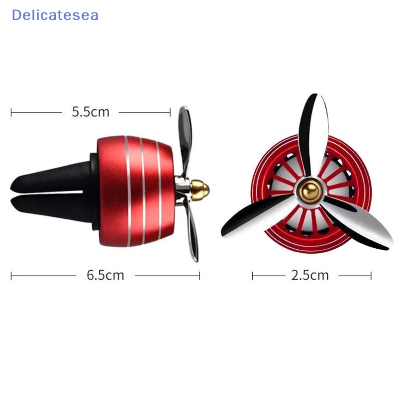 delicatesea-ไฟ-led-ปรับอากาศในรถยนต์-รูปใบพัด-คลิประบายอากาศ-พัดลม-ยานพาหนะ-อุปกรณ์ตกแต่งภายในรถยนต์