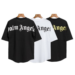 สินค้าพร้อมส่ง ! เสื้อยืดแขนสั้นลําลอง ทรงหลวม พิมพ์ลาย Palm Angel แฟชั่นฤดูร้อน สไตล์คลาสสิก สําหรับผู้ชาย และผู้หญิง