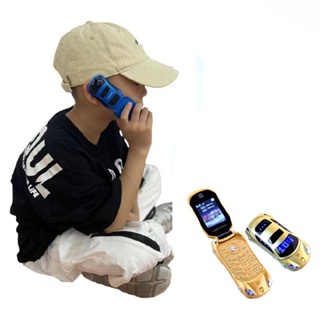 โทรศัพท์มือถือ MP3 MP4 FM Radio SMS MMS แบบพับได้ ขนาดเล็ก สําหรับเด็ก