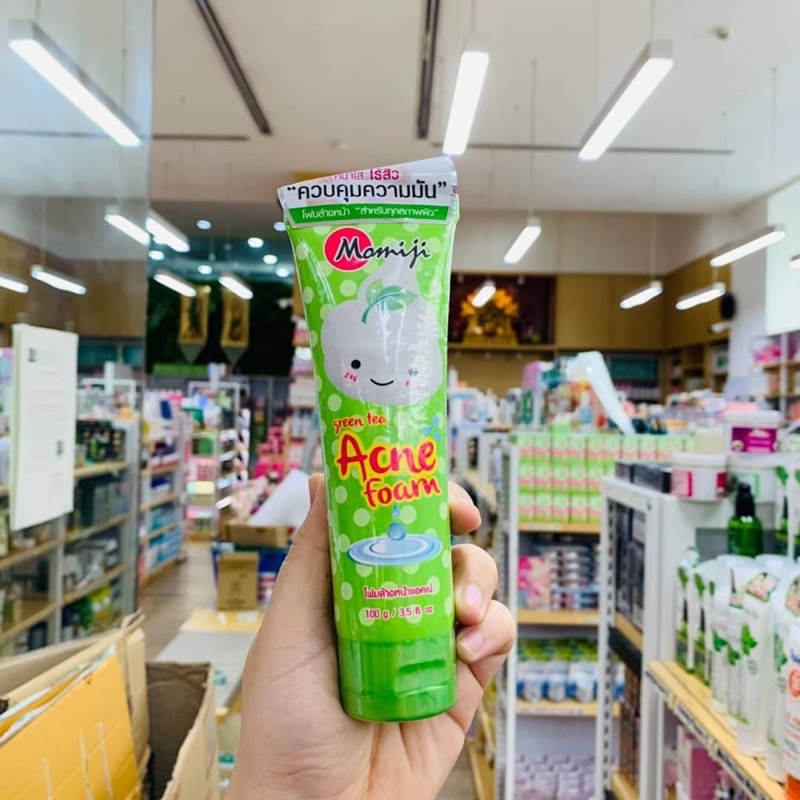 โมมิจิ-โฟมล้างหน้า-มี-3-สูตร-สูตรขาวใส-สูตรลดสิว-สูตรฝ้ากระ-momiji-facial-foam-100g