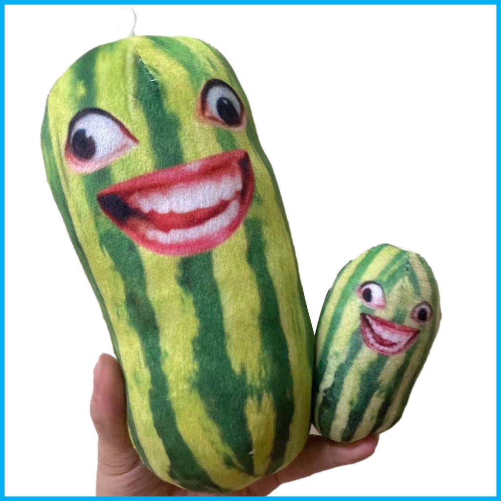 ของเล่นตุ๊กตาแตงโมพูดตามได้-พูดซ้ําได้-พร้อมหน้าตลก