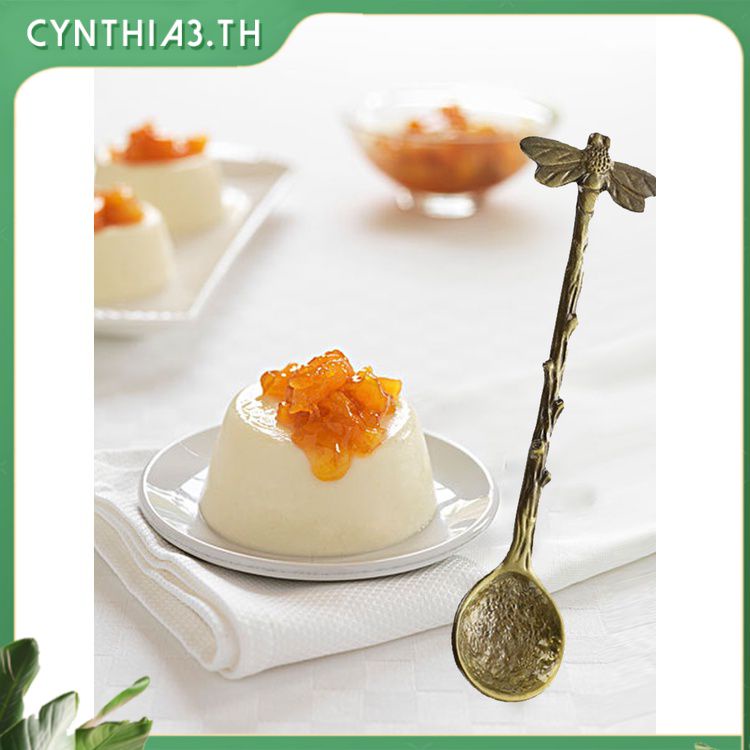 ช้อนชากาแฟ-ช้อนชาสแตนเลสด้ามยาว-cynthia