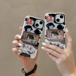 เคสโทรศัพท์มือถือ กันกระแทก ลายสุนัขสองด้าน สําหรับ Apple IPhone 14 13 12 11 Pro Max 101