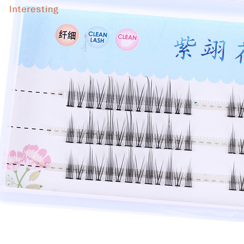 interesting-ขนตาปลอม-แบบหนา-ขนาดใหญ่-ลายการ์ตูนอนิเมะ-ปีศาจน้อย