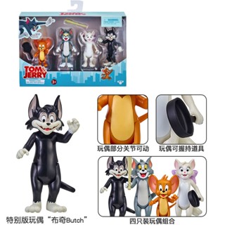 ของเล่นเด็ก ตุ๊กตาการ์ตูนแมว และหนู TOMANDJERRY ขนาดใหญ่ ของขวัญ สําหรับตกแต่ง 2023 XNIQ