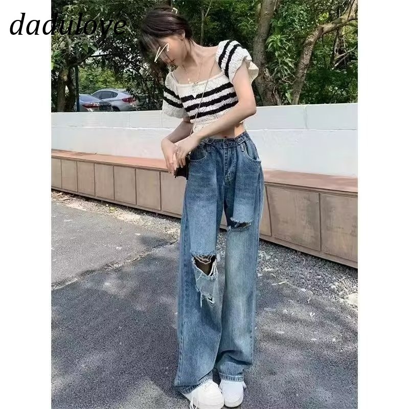 dadulove-new-korean-version-of-ins-retro-washed-jeans-niche-high-waist-wide-leg-pants-large-size-trousers