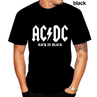 2023 ACDC Music Style Summer Men and Women Short Sleeved T-Shirt Fashion Personality 3D-Printed T-Shirt Top S-5XL