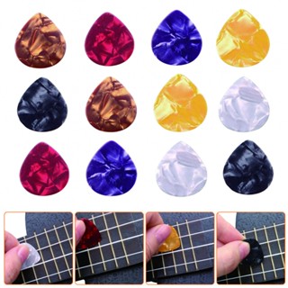 New Arrival~Guitar Picks 0.5-1mm 12PCS Bass Celluloid Electric Guitar For Acoustic