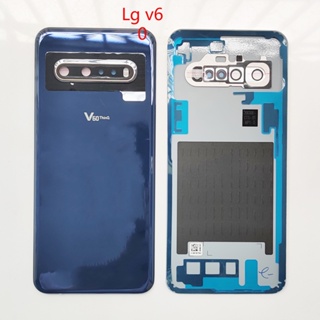 Lm-v600 เคสแบตเตอรี่ด้านหลัง แบบแข็ง พร้อมเลนส์กล้อง สําหรับ LG V60 ThinQ 5G