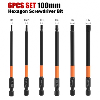 Screwdriver Drivers Hexagon Impact Magnetic Nutdrivers Quick 1/4 Hex