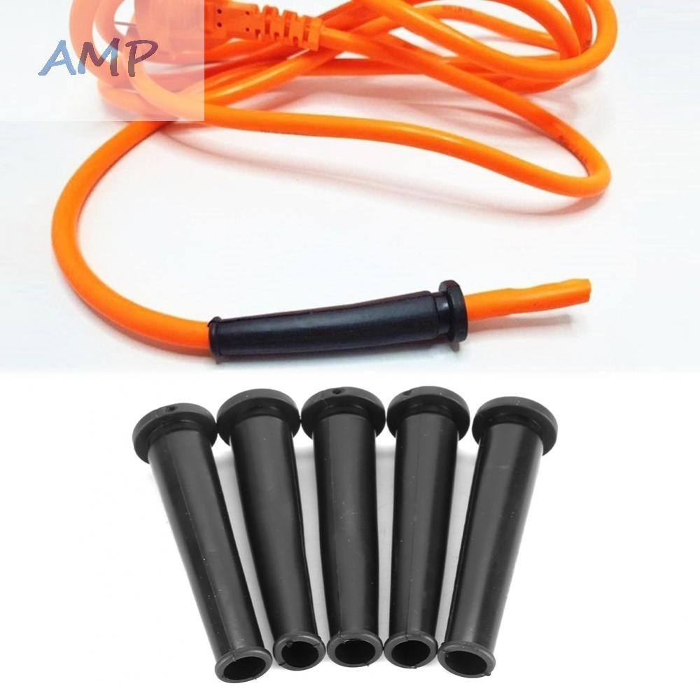 ใหม่-8-ปลอกยางหุ้มสายเคเบิ้ล-สีดํา-5-ชิ้น