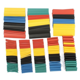 Sale! 328PCS 5 Colors 8 Sizes 2:1 Heat Shrink Tubing Kit Insulation Sleeve Wrap