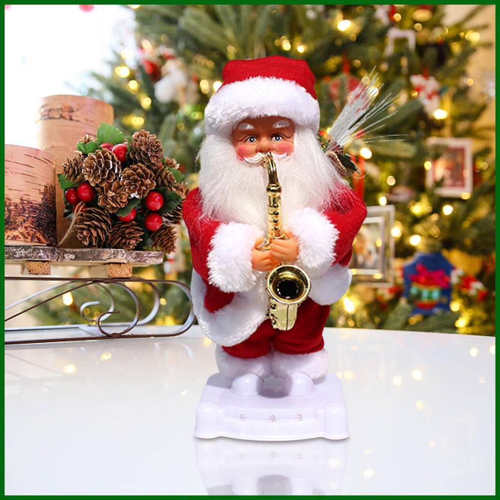 ตุ๊กตาซานตาคลอสไฟฟ้า-ซานตาคลอส-คริสต์มาส-ของขวัญ-สําหรับตกแต่งบ้าน