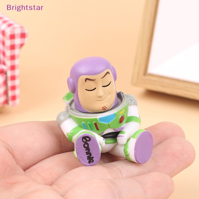 brightstar-ใหม่-ฟิกเกอร์ดิสนีย์-toy-story-buzz-lightyear-woody-alien-สําหรับตกแต่งโต๊ะ-4-ชิ้น
