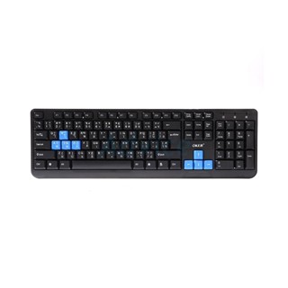 USB KEYBOARD OKER KB-318 BLACK/BLUE